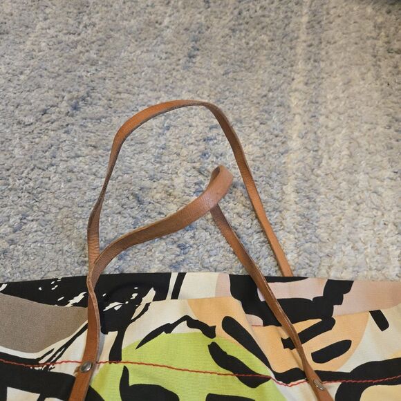 Ali Rapp MFAH Houston Museum Mixed Media Ikea Artist Canvas Tote Bag USED - Picture 4 of 10